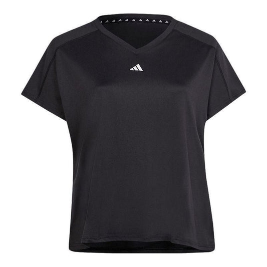 Adidas AEROREADY Workout Essentials V-Neck T-Shirt - Black 1XL