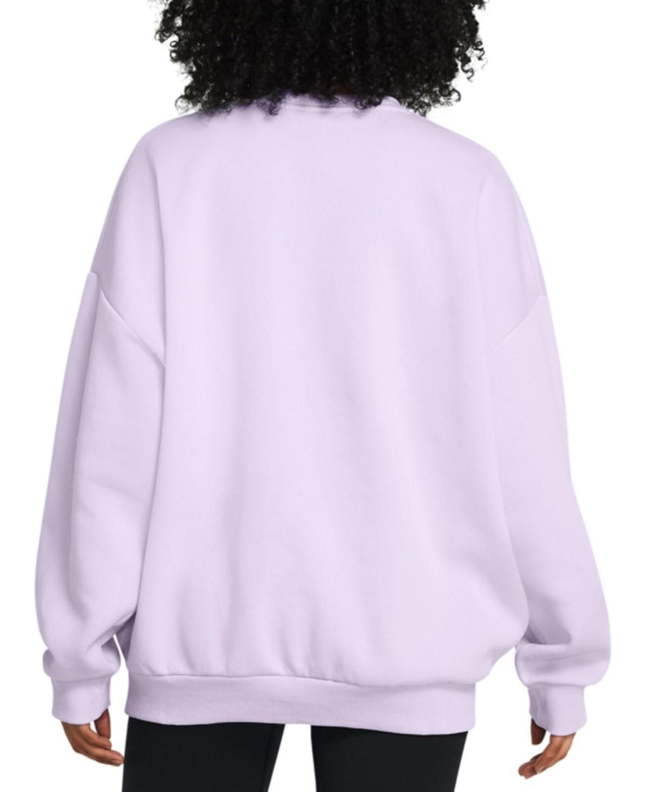 Under Armour Women's Rival Oversized Sweatshirt - Salt Purple