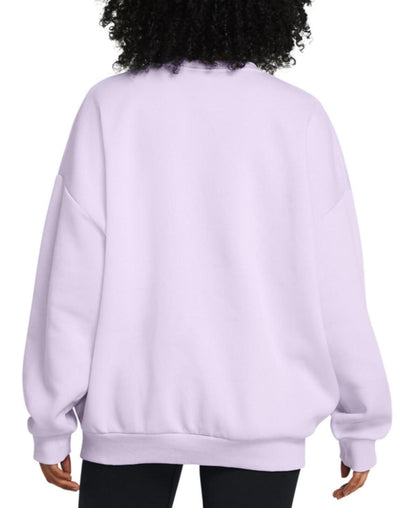 Under Armour Women's Rival Oversized Sweatshirt - Salt Purple