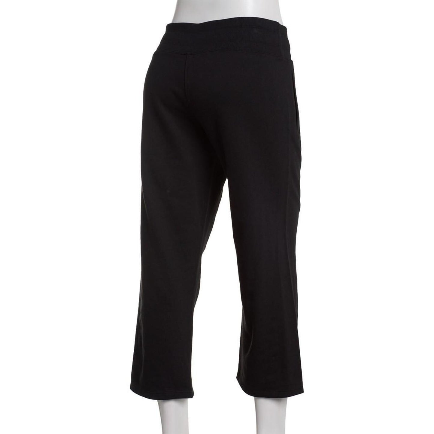 Calvin Klein Women's Cropped Drawstring-Waist Pants - Blue Surf