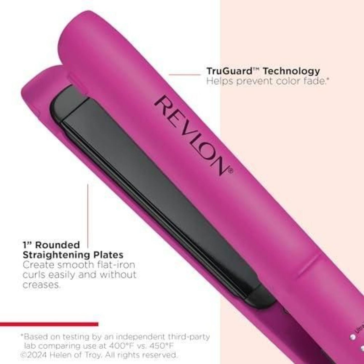 Revlon Easy Heat Precision Hair Flat Iron - 1": Ceramic