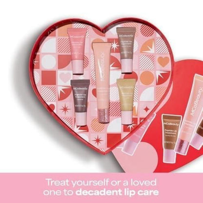 MCoBeauty Sweetheart Peptide Lip Treatment Set - Peptide Lip Gloss Balm & Tint Kit