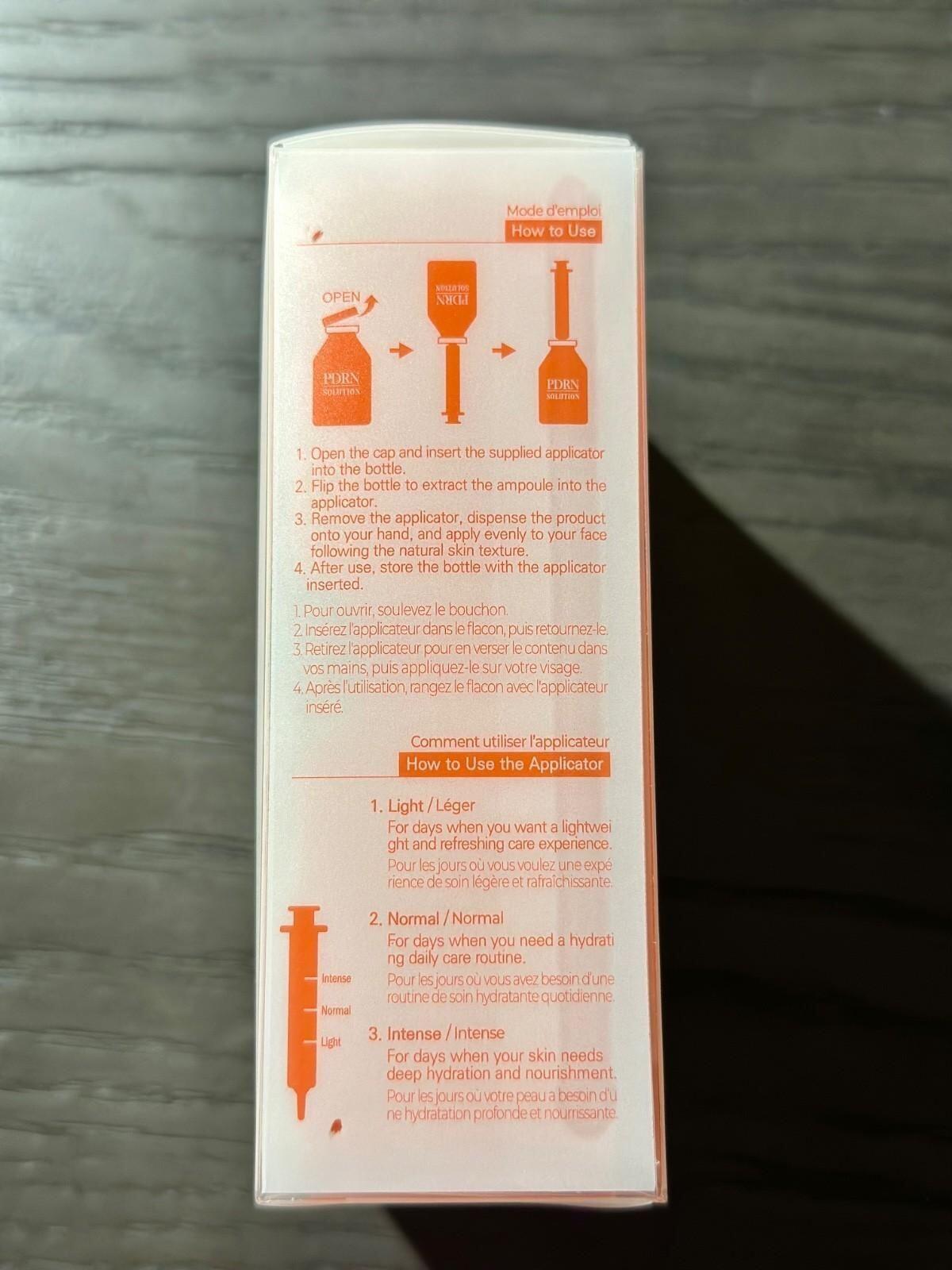 DERMALINE D'LEXO Salmon PDRN Ampoule 35 Ml / 1.18 Fl.oz Brand New Sealed