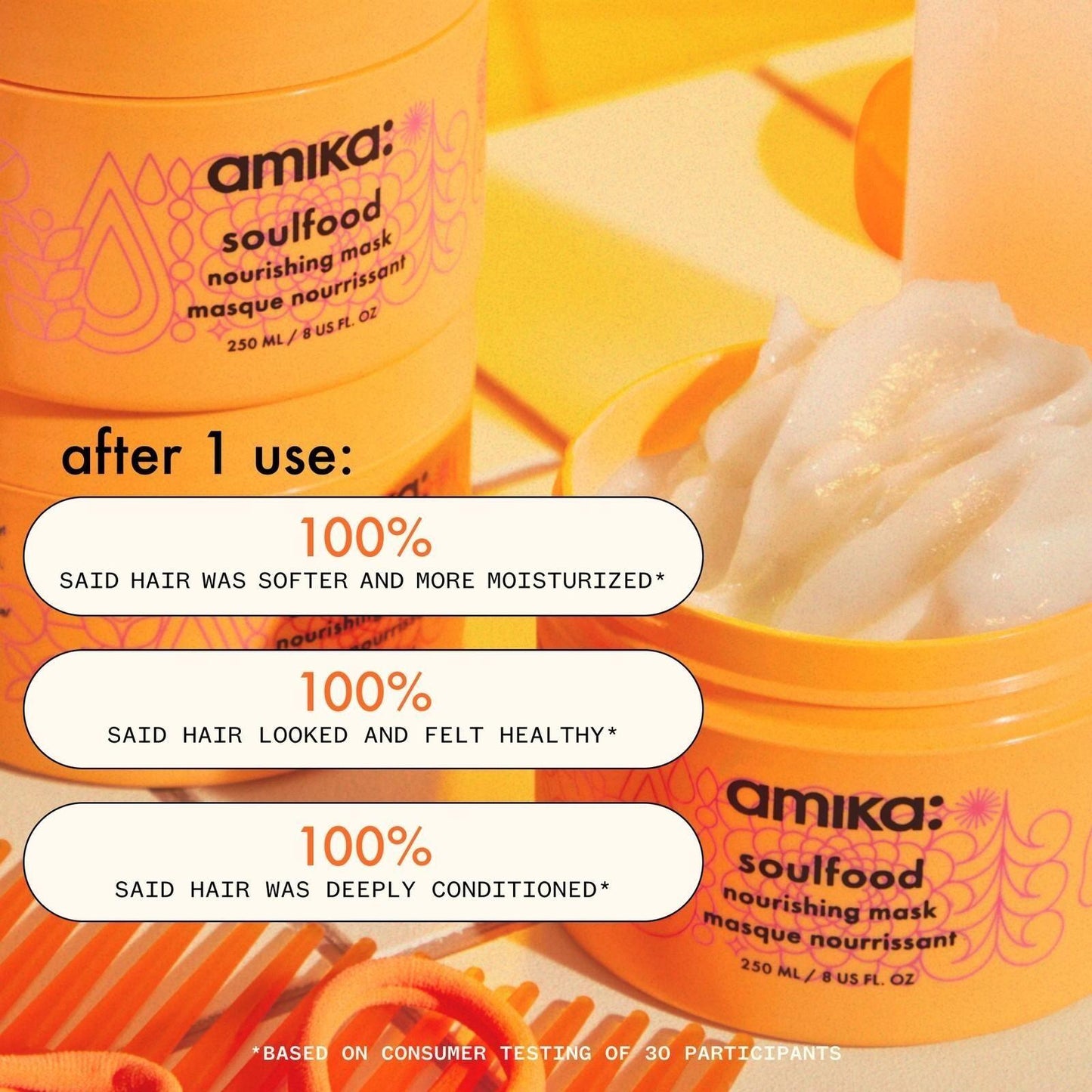 Amika Soulfood Mask 3.4 oz - Medium Tube 3.3oz