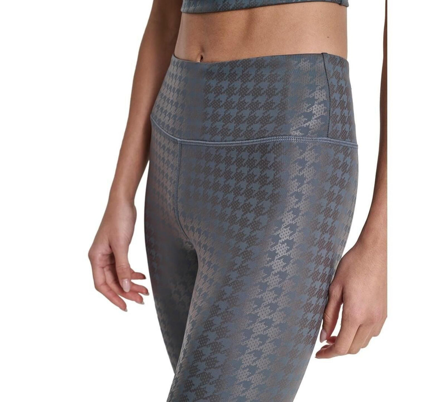 Dkny Sport Women's High-Rise 7/8 Workout Leggings - Turbulence
