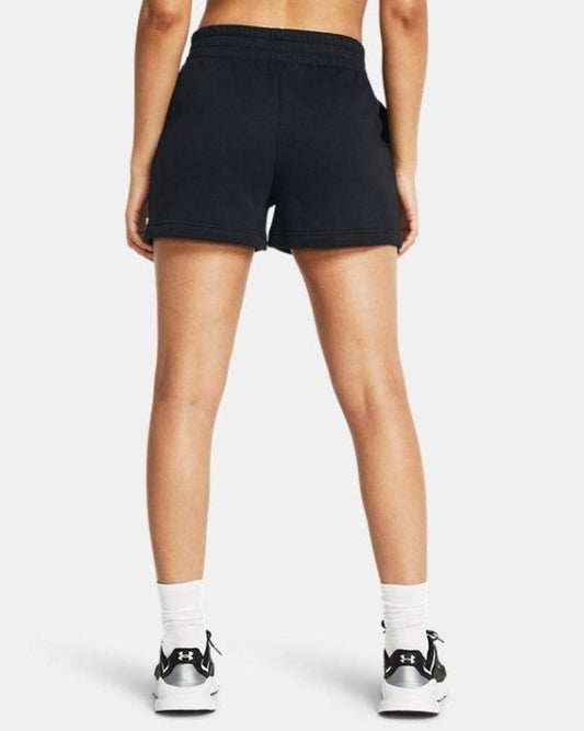 Under Armour Rival Fleece Shorts Women's Shorts Black/White - M (US 8-10)