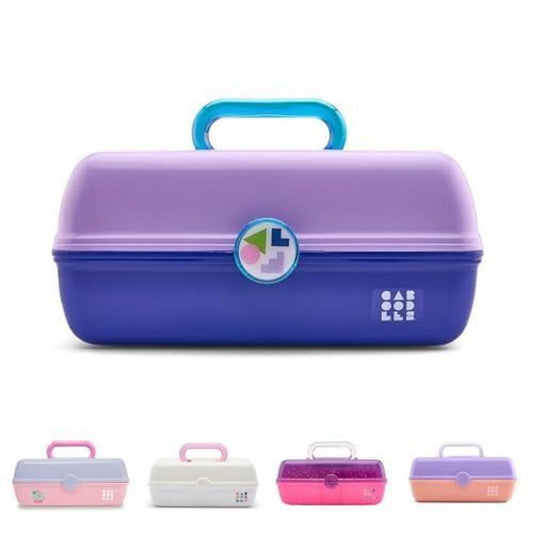 Caboodles on-the-Go Girl Storage - Lilac Over Cobalt Blue