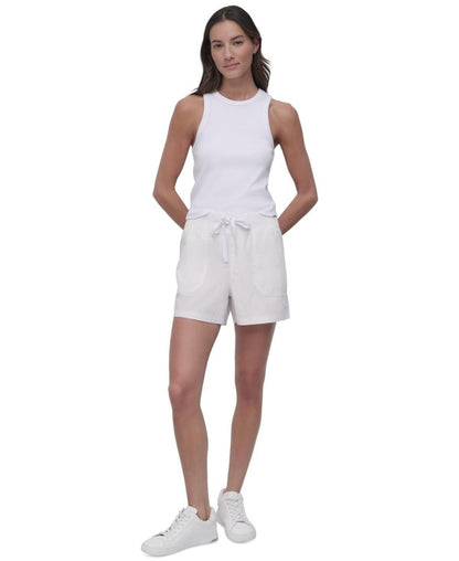 DKNY Sport Shorts, Pristine White - L