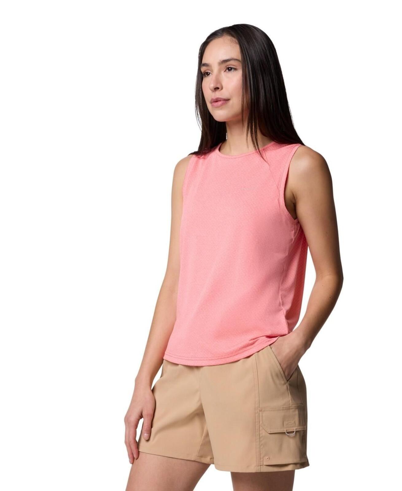 Columbia Women's Bogata Bay Sleeveless Tank Top - Alpenglow