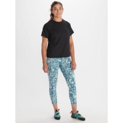 Marmot Women's Windridge UPF 50 Short-Sleeve T-Shirt in Black