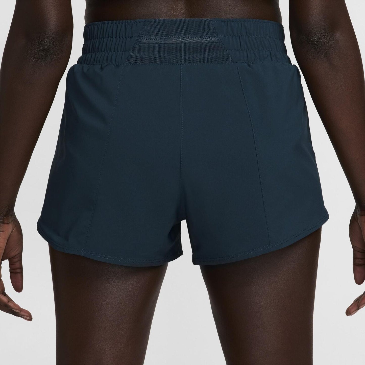 Nike Dri-FIT One 3" Shorts | XS | Armory Navy/Reflective Silver