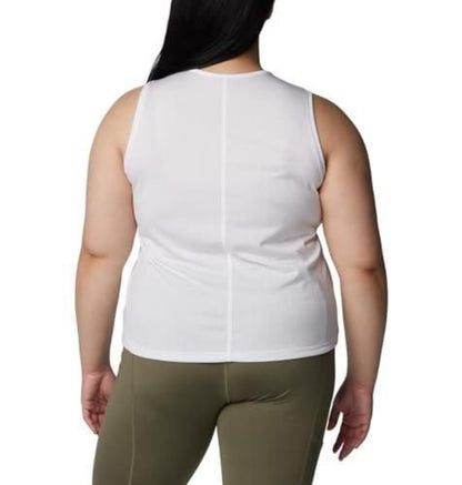 Columbia Women's Bogata Bay Sleeveless Casual Shirt - White L