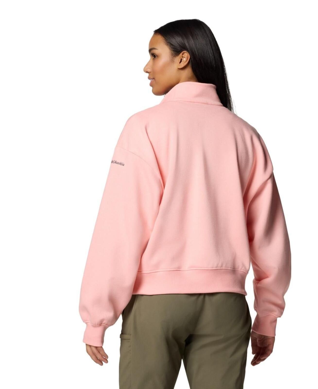 Columbia Women's Aldermore Full Zip Fleece Top - Pink Sand