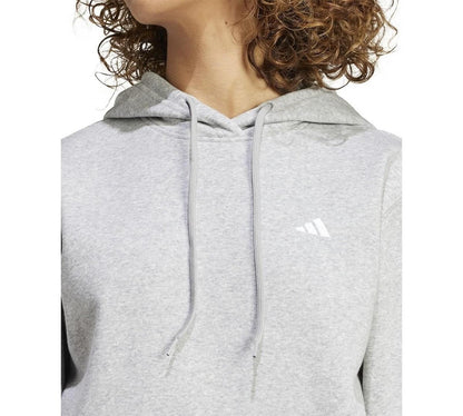 Adidas Essentials Feel Cozy Sportswear Hoodie - Medium - Heather Gray