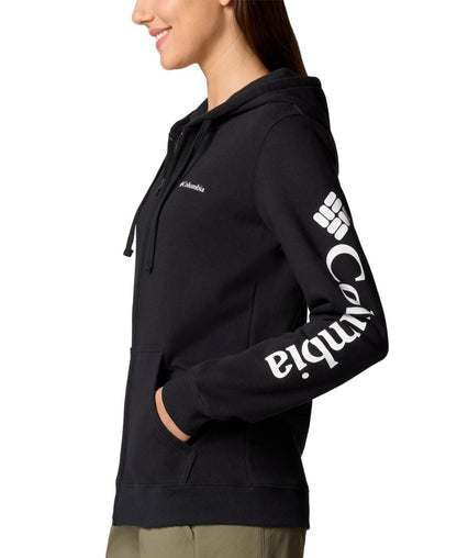 Columbia Women's Cape Lacey Graphic Full-Zip Hoodie - Black
