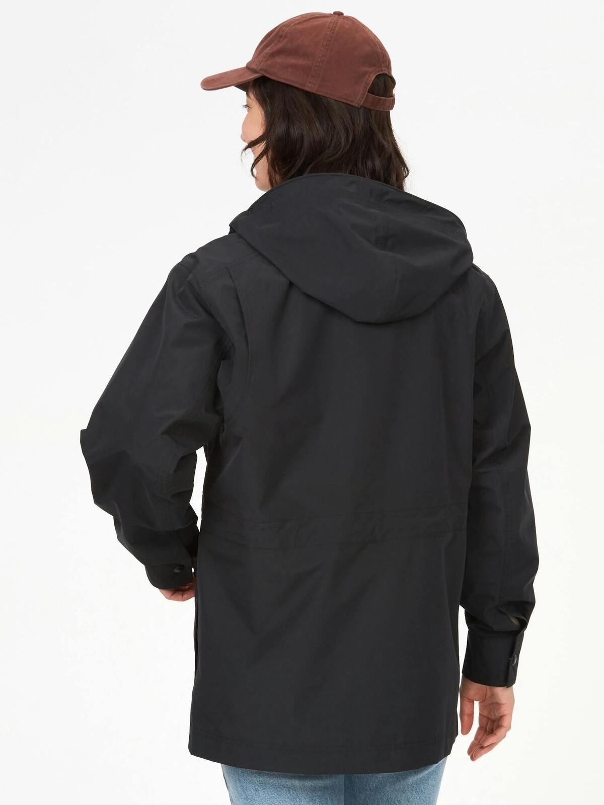 Marmot Women's '78 All-Weather Rain Parka (Fall 2025) in Black