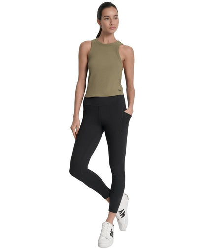 DKNY Sport Tank Top, Olive Green - M