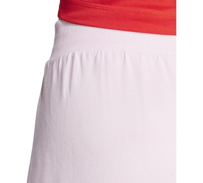 Adidas Essentials Color Pop Cotton Skort - Pink / Red - XS