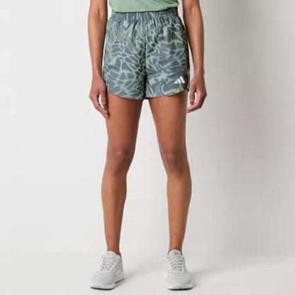 Adidas Training Essentials Clima-Cool Short, Print Green SilGrn - XL
