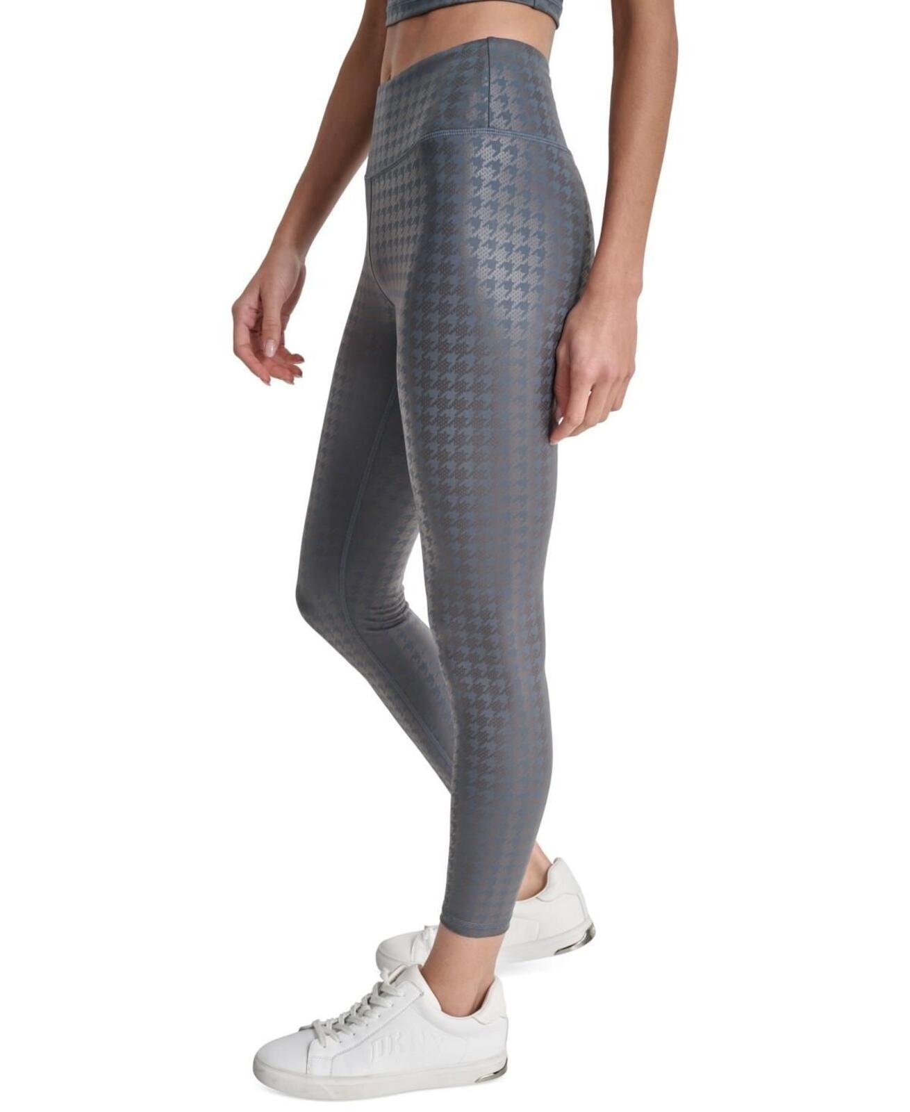 Dkny Sport Women's High-Rise 7/8 Workout Leggings - Turbulence