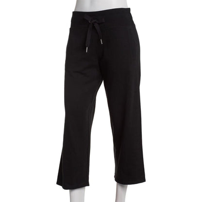 Calvin Klein Women's Cropped Drawstring-Waist Pants - Blue Surf