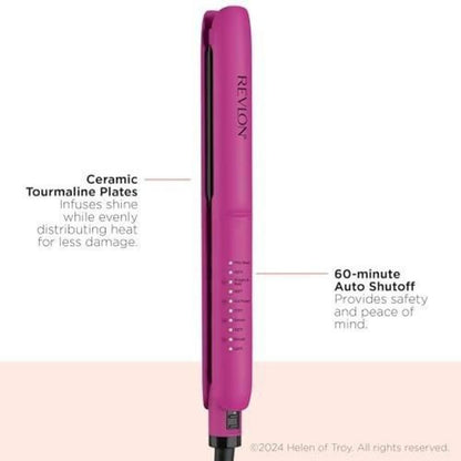 Revlon Easy Heat Precision Hair Flat Iron - 1": Ceramic