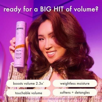 Amika Big Hit Volumizing Shampoo - 9.2oz