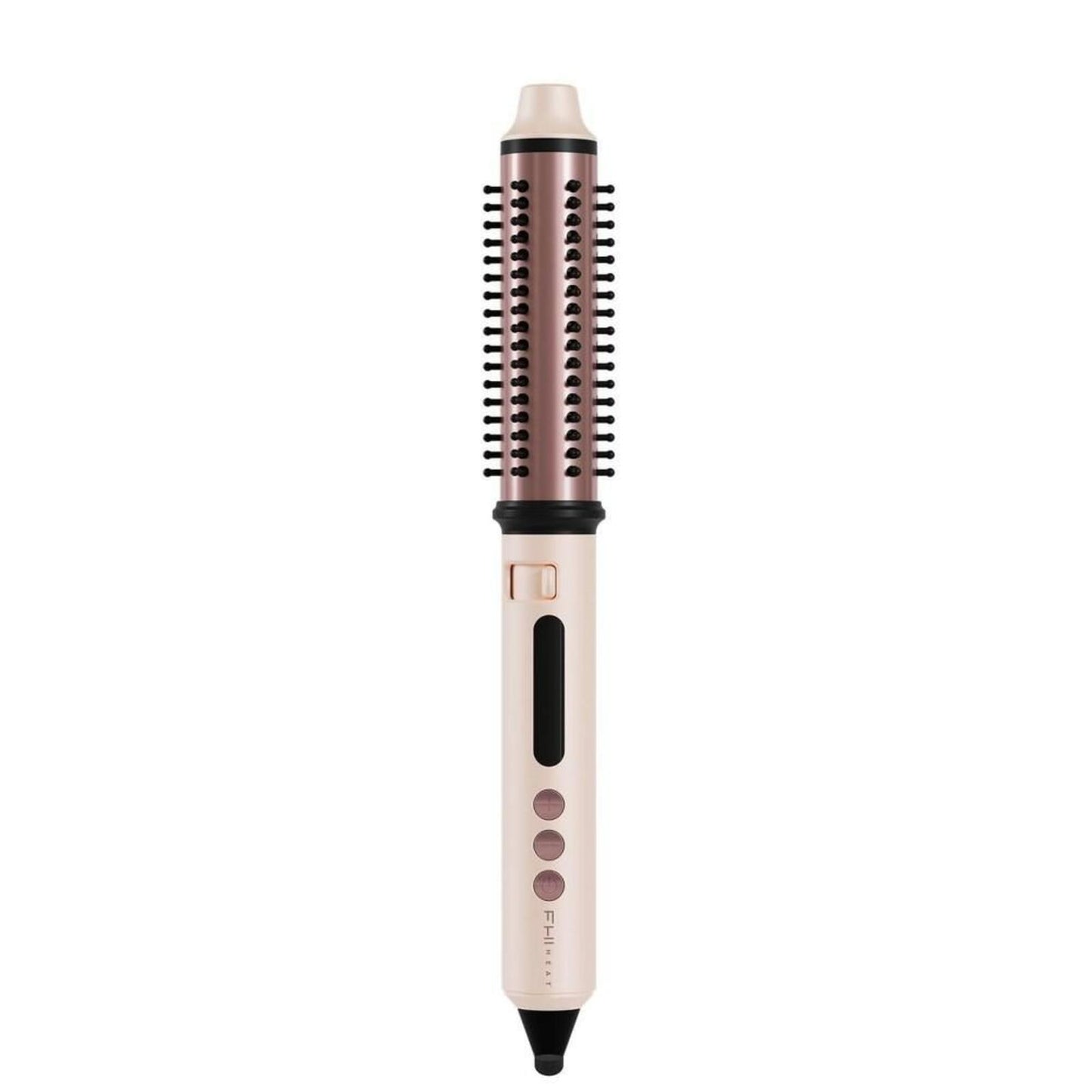 FHI Heat SwiftStyler Retractable Speed Styler Heating Curling Brush - Light Pink - 1"x1": Ceramic, All Hair Types, 5 Settings