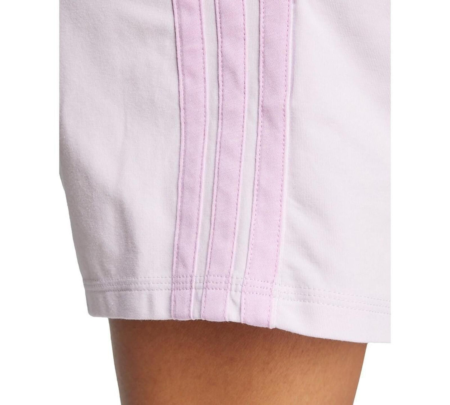 Adidas Women's Essential Drawstring Pull-on Shorts - Ice Lavender - S
