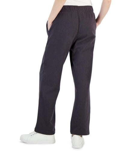 ID Ideology Women's Relaxed Wide-Leg Sweatpants - Light Sand Heather