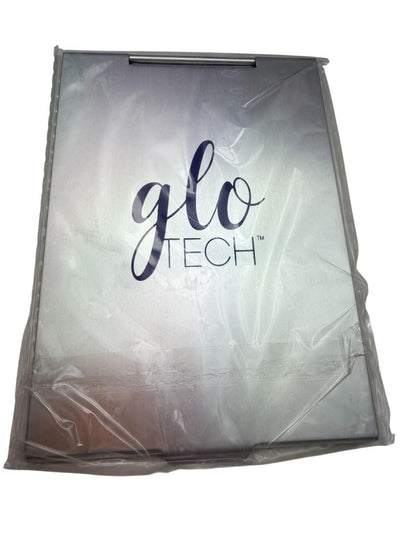 Glo Tech 3 Piece Set Cosmetic Bag Duo Compact Mirror Travel Organizer Navy Blue