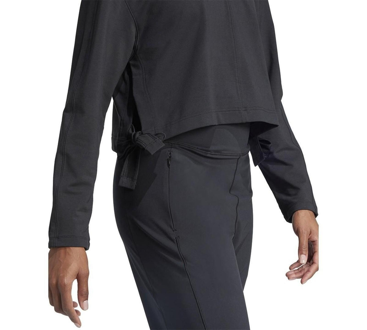 Adidas Women's Yoga Cover-up Top - Black