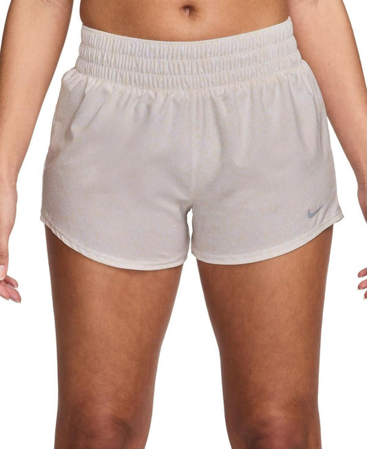 Nike One Women S Dri-FIT Mid-Rise 3\ Color: White/Phantom Size: S