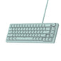 North Base Computer Keyboard - Blue: Compact Mechanical USB-a with Backlit Keys, 60% Layout