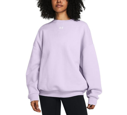 Under Armour Women's Rival Oversized Sweatshirt - Salt Purple