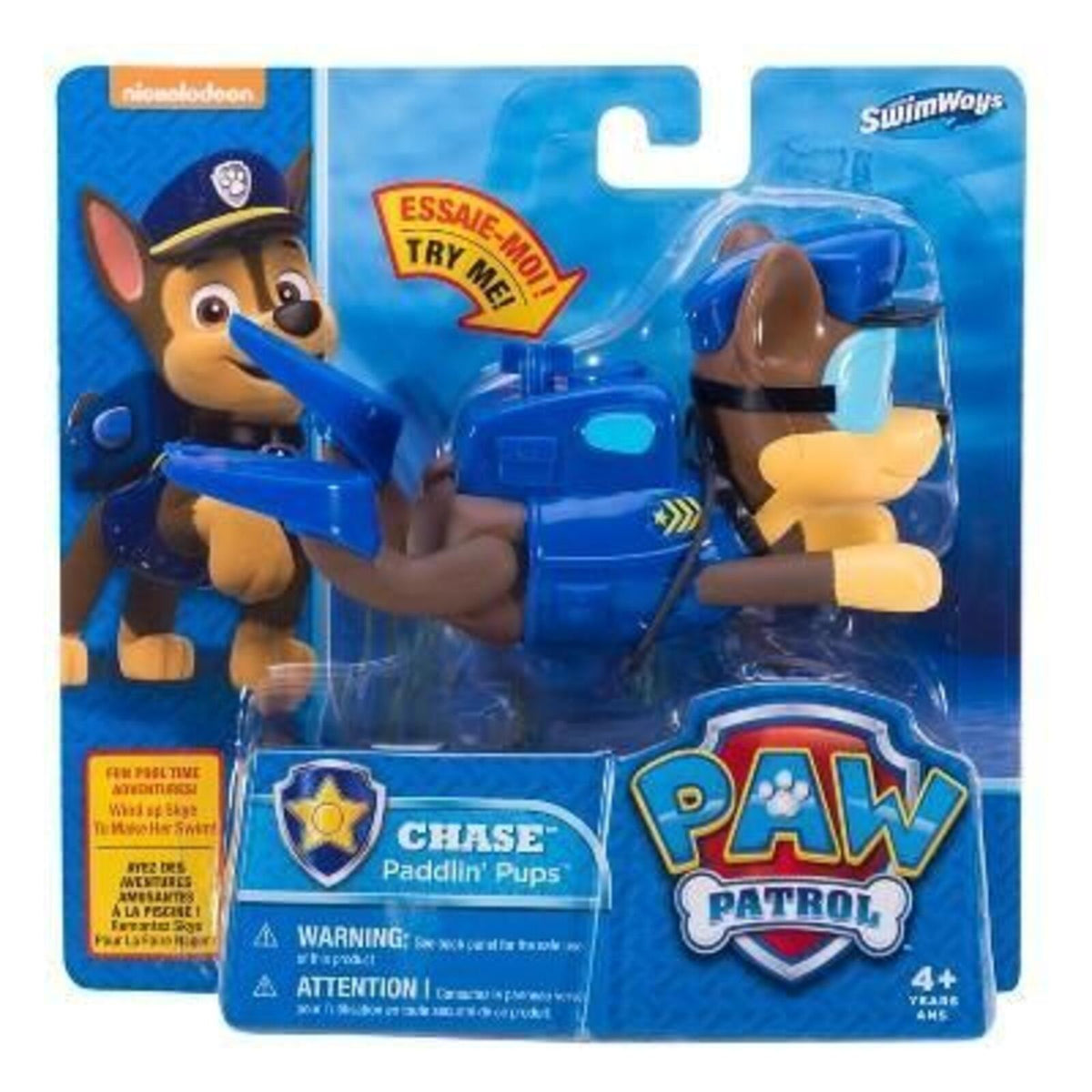 SwimWays PAW Patrol Chase Paddlin Pup in Blue