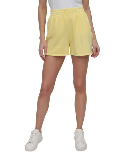 DKNY Sport Shorts, Yellow - M
