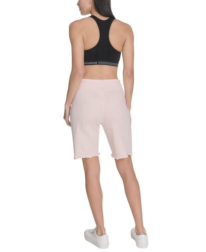 Calvin Klein Women's Performance Drawstring Shorts - Cloud Pink