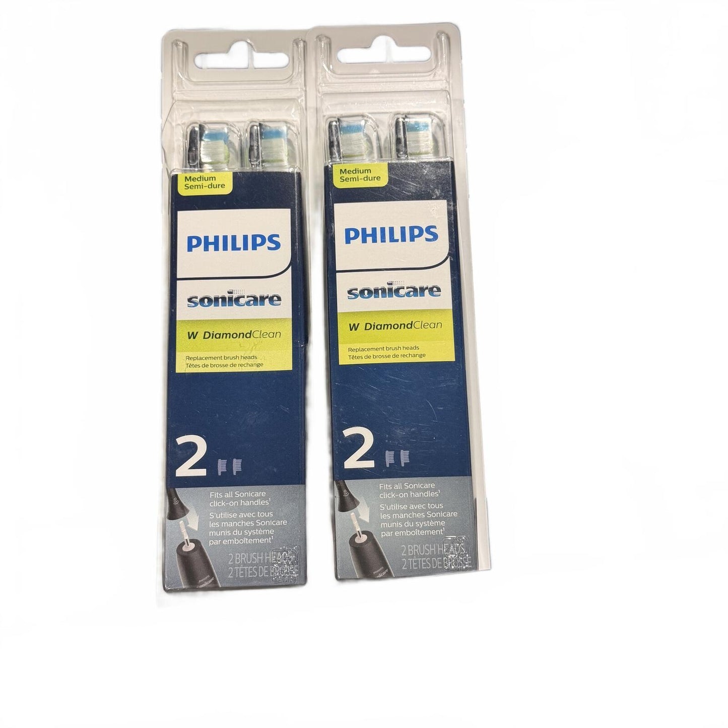 Sonicare DiamondClean Replacement Brush Heads - 4 Pack Medium