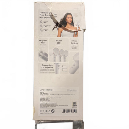 Laifen SE Hair Dryer - White - 1400 Watts