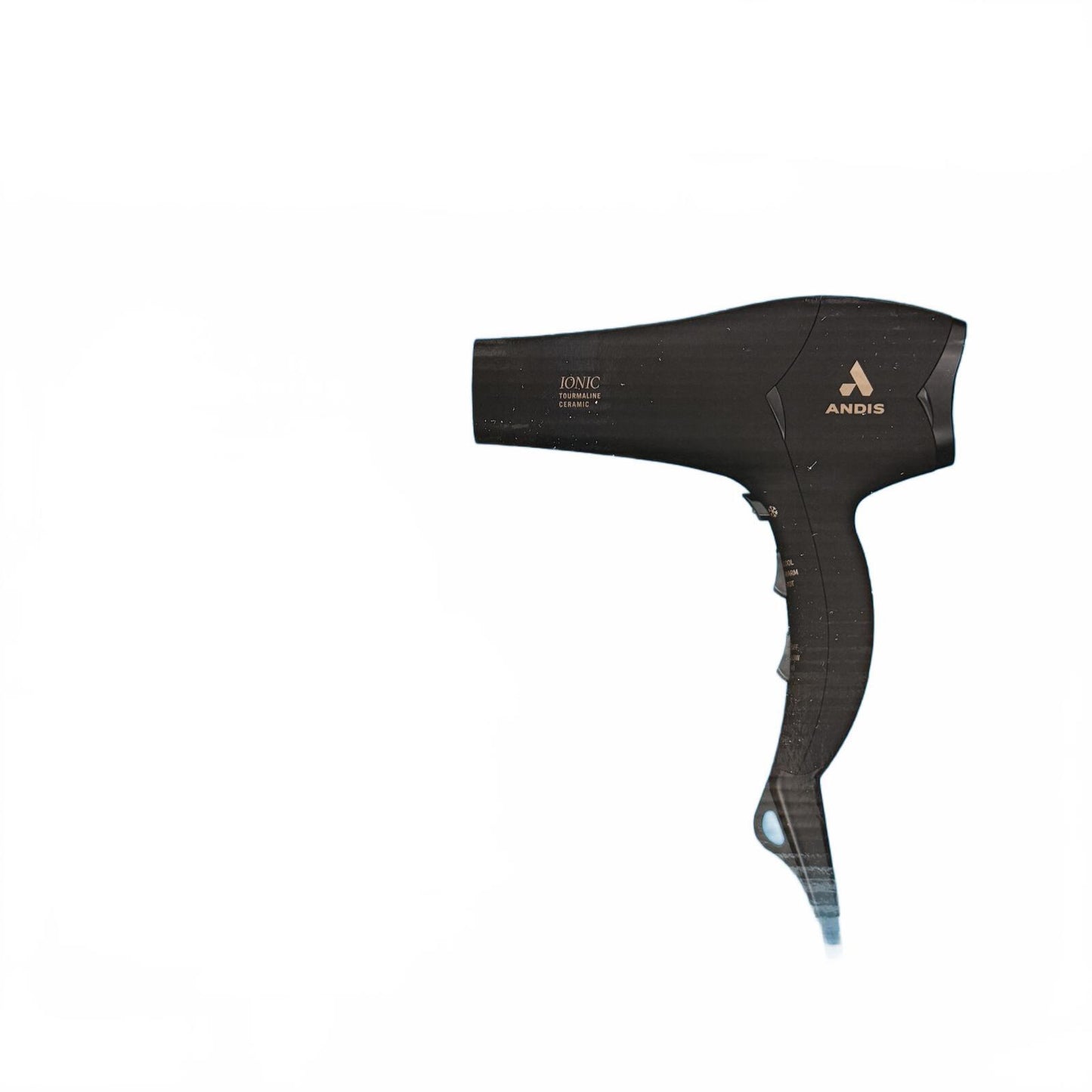 Andis Pro Dry Soft Grip Tourmaline Ionic Ceramic 1875W Hair Dryer - Black