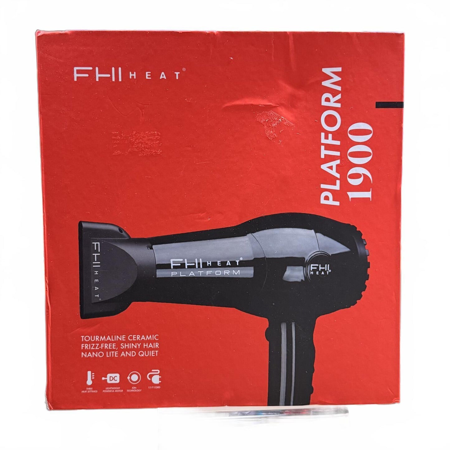 FHI Heat Platform Nano Light Pro 1900 Turbo Tourmaline Ceramic- Black