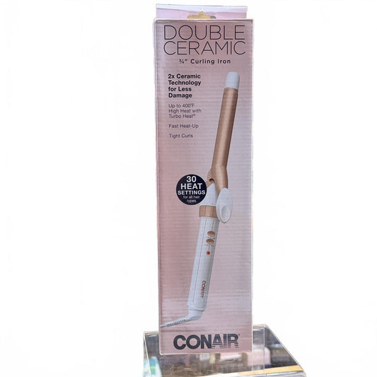 Conair Double Ceramic 3/4" Curling Iron