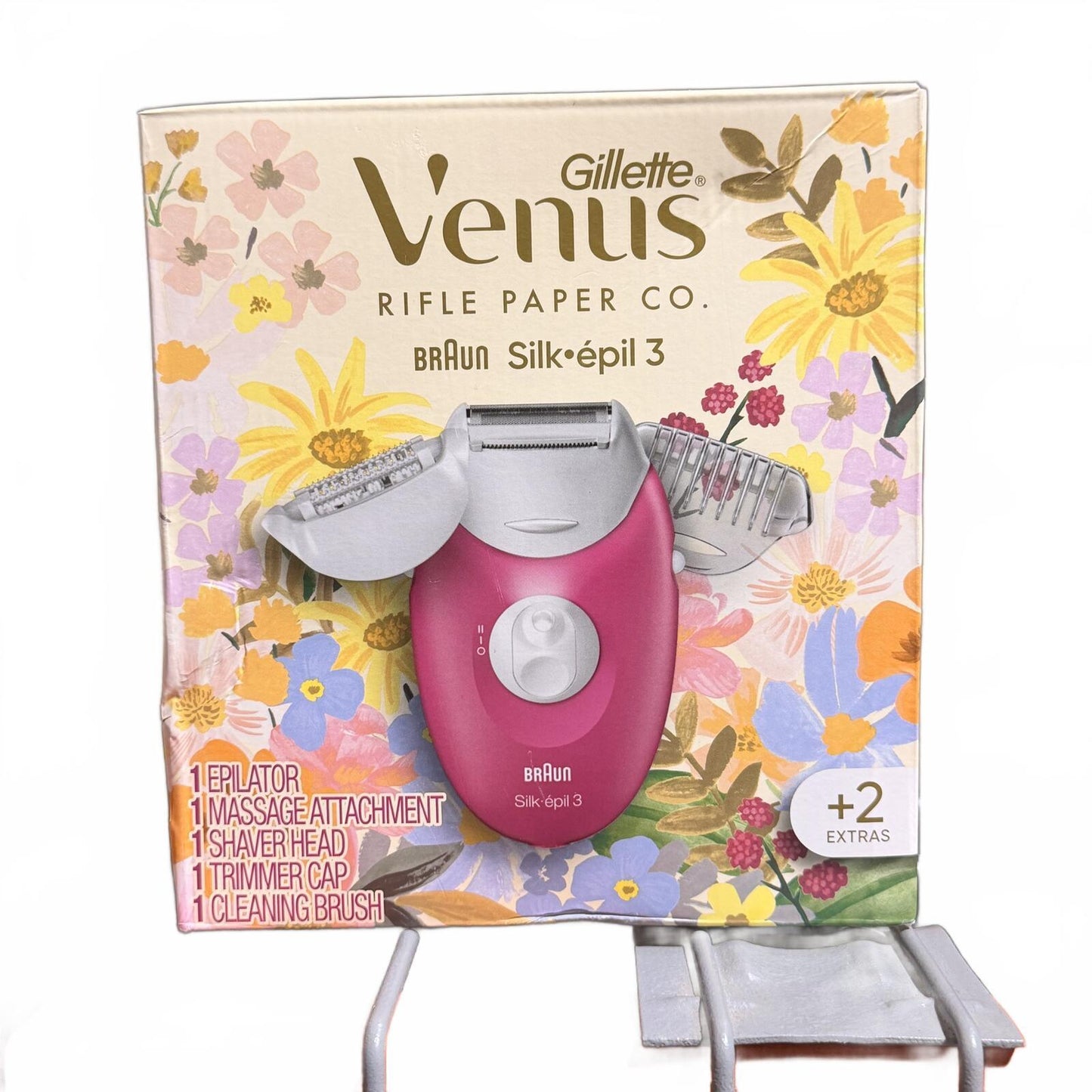 Rifle Paper Co. + Venus Epilator with Shaver & Trimmer Attachments