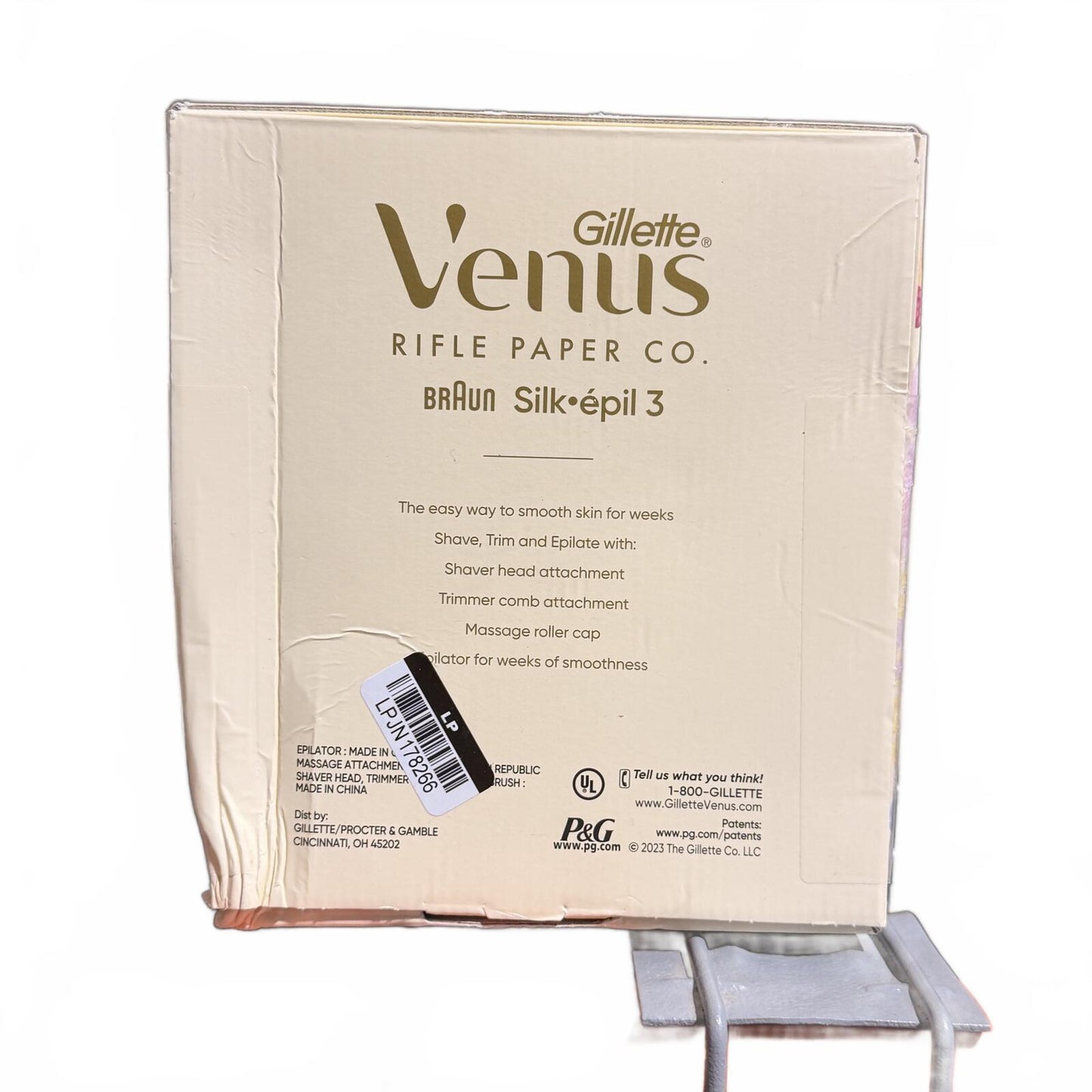 Rifle Paper Co. + Venus Epilator with Shaver & Trimmer Attachments
