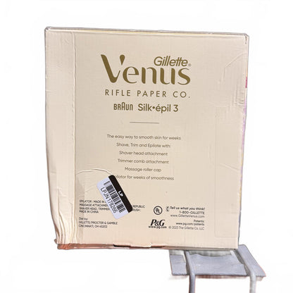 Rifle Paper Co. + Venus Epilator with Shaver & Trimmer Attachments