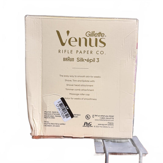 Rifle Paper Co. + Venus Epilator with Shaver & Trimmer Attachments