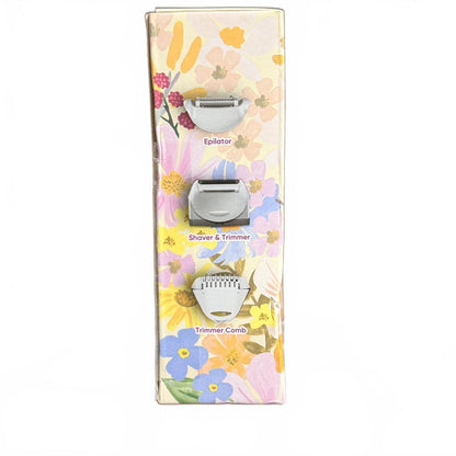 Rifle Paper Co. + Venus Epilator with Shaver & Trimmer Attachments
