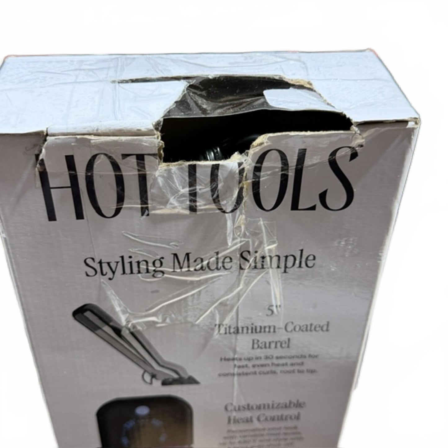 Hot Tools 1 1/4" Titanium Curling Iron: Hair Styling, Curling, Electric, All Hair Types