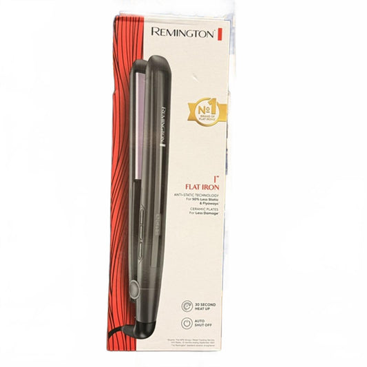 Remington 1" Flat Iron with Anti-Static Technology - Gray - S5502
